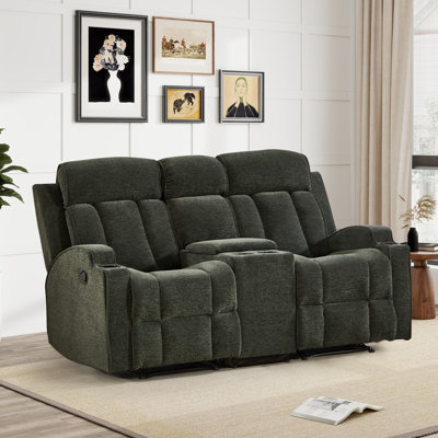 2-Piece Modern Manual Reclining Living Room Set