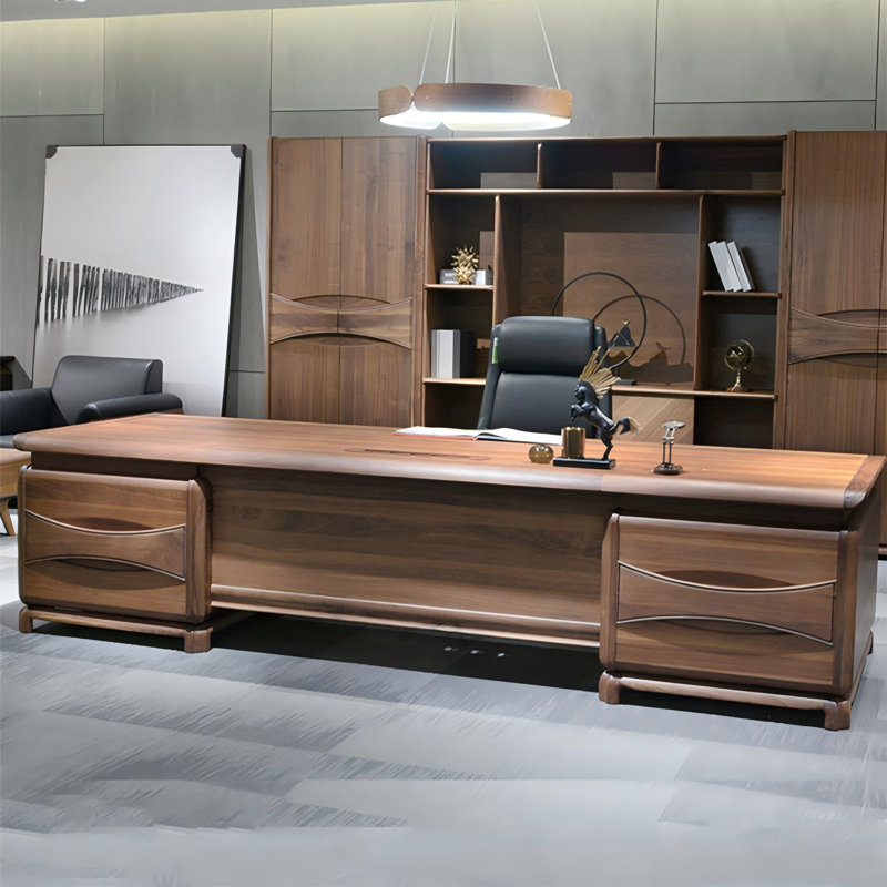Bureau double 70,87 po, H 29,92 po x l 70,87 po x P 35,43 po