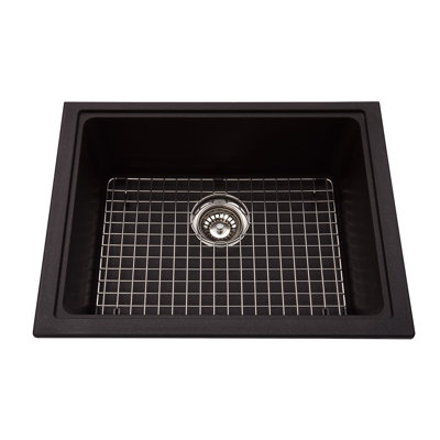 23'' L Single Bowl Granite Kitchen Sink
