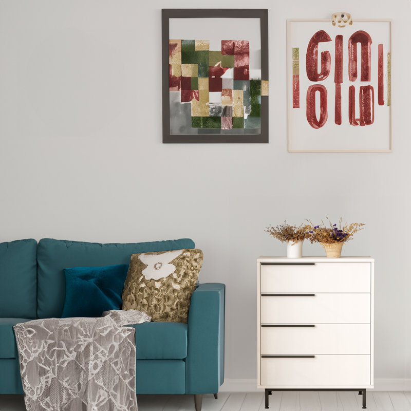 29.45'' W 4 - Drawer Dresser, White