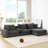 L-Shaped Sectional Sofa