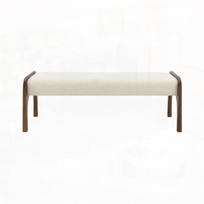 Banc long rembourré 50,25 po