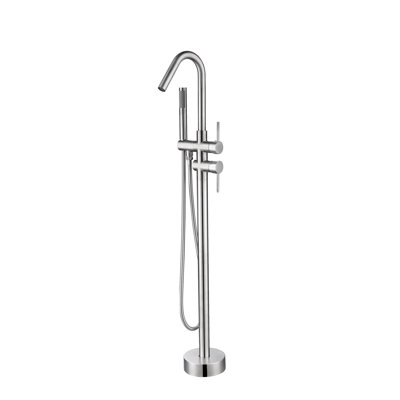 Flynn 2 Handle Bathroom Freestanding Tub Filler with Diverter
