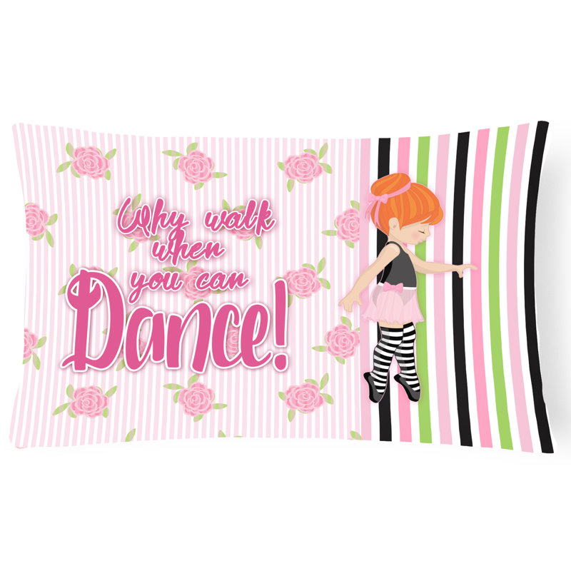 Coussin Ballet Dance Stripes, Brun