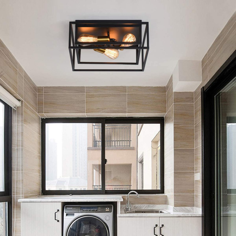 Briney 3-Light 39cm Flush Mount