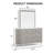 Olivarez 4-Piece Bedroom Set (1 Bed + 1 Nightstand + 1 Dreser + 1 Mirror)-121504678