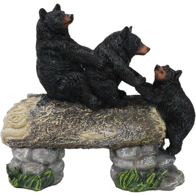 Figurine pont forêt