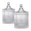 D4x6"Ancell Lidded Glass Jar