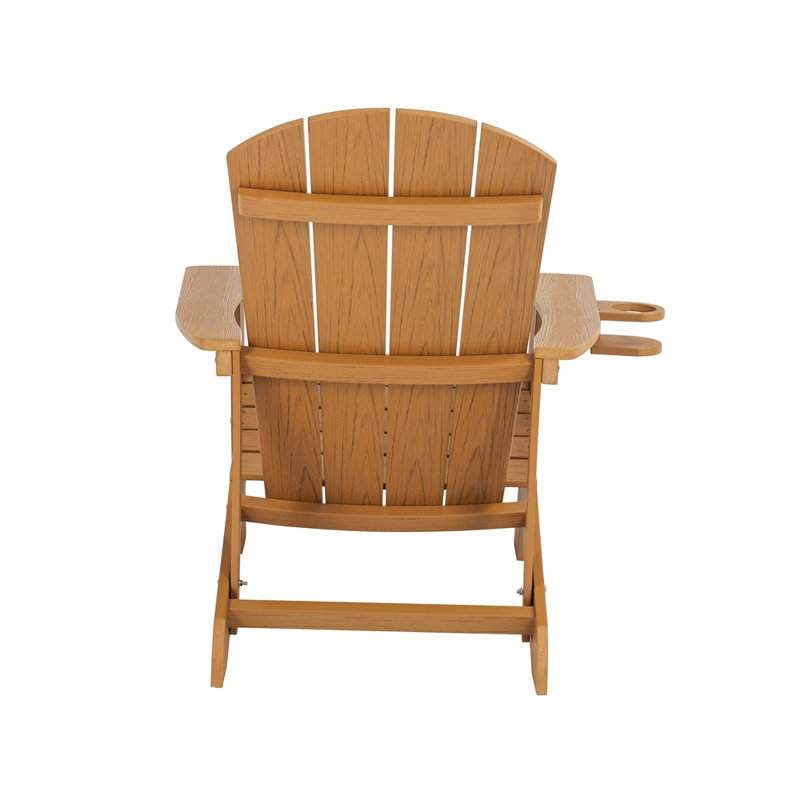 2-Piece All-Season Outdoor Lounge Chairs Perfect For Patio Chats & Garden Leisure Gatherings, Teak