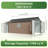 12 ft.W x 20 ft.D Metal Storage Shed-124834293