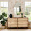 Asymmetrical Metal Wall Mirror-640007386-640007387