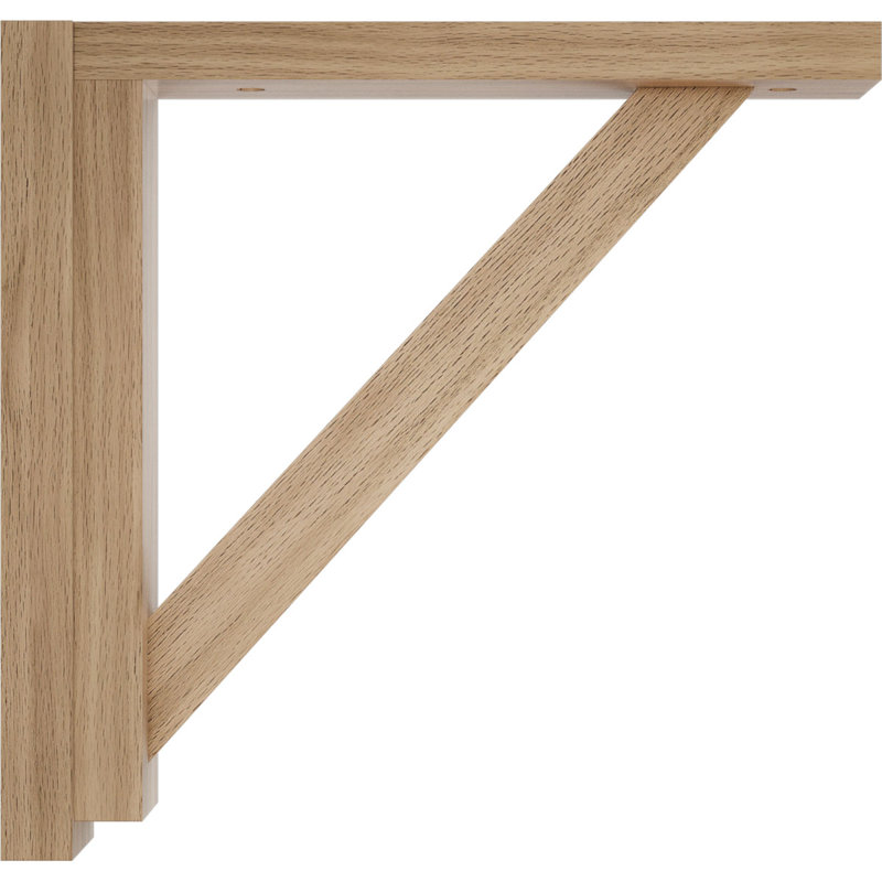 Support de tablette Traditional, Chêne rouge, H 10,25 po x l 2,5 po x P 10,75 po