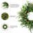 Leyon 28" W Eucalyptus and Berry Wreath