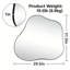 Miroir d'appoint mural Jhanel