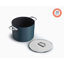 Joseph Joseph Space Ceramic Non-Stick 8.5 Qt. Stock Pot with Folding Handles and Lid