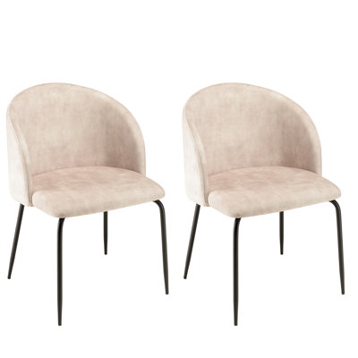 Luanna 47cm H Velvet Upholstered Side Chair