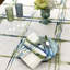 Abstract Grid 21" Napkin-83449868