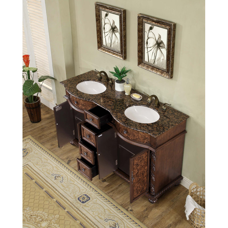 Ensemble de meuble-lavabo double 60 po Tammi
