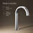 Components Bathroom Sink Spout with Ribbon Design-36690032