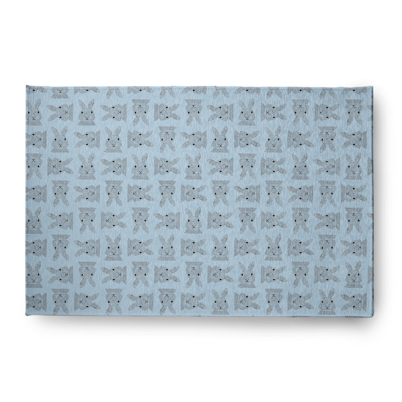 Tapis en chenille tissé à la machine Elioth, Rectangle 4 pi x 6 pi