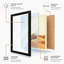 Desert Dunes Minimalist - Framed Print-1256202073-1256202074