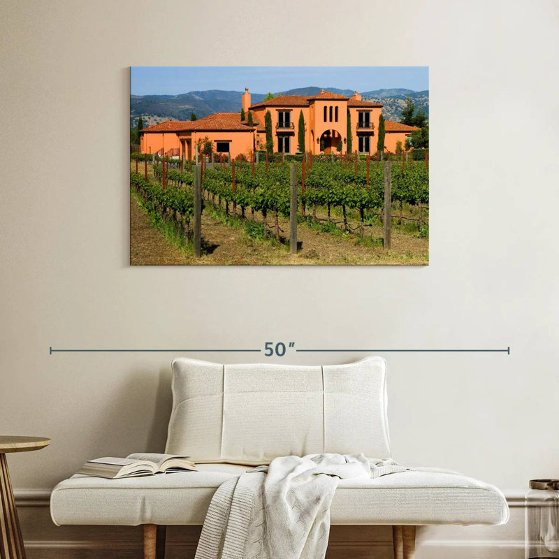 Alvord Winery At Sunset, H 26 po x l 39 po