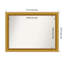 Townhouse Gold Non-Beveled Bathroom Wall Mirror-1016737499