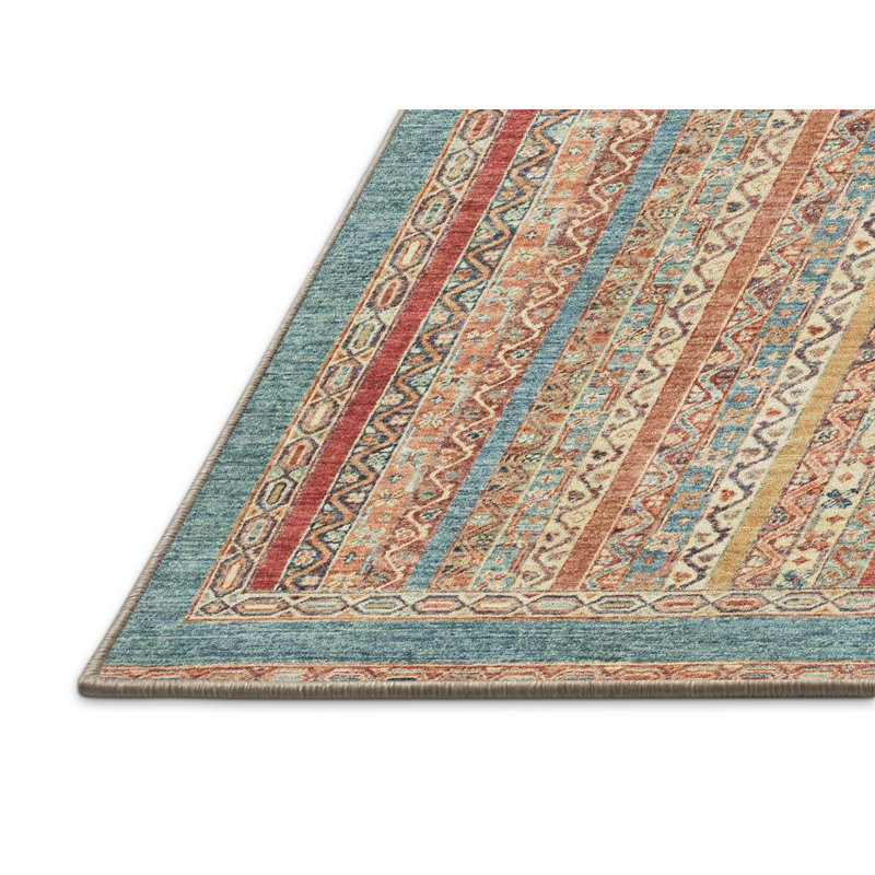 Abstract Indoor Rug, Rectangle 4' x 6'