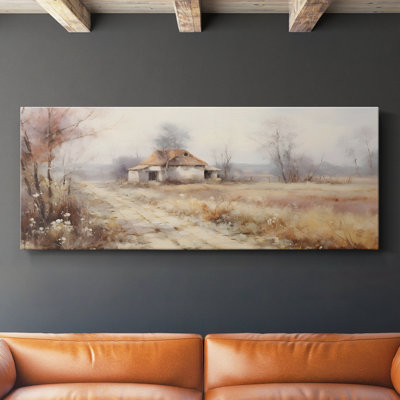 Série paysage - DCC XXIV - Toile tendue avec châssis - Prêt à accrocher