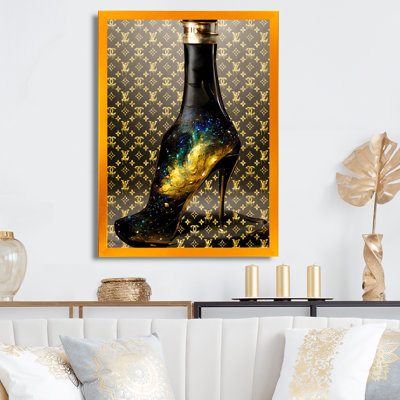 «Luxurious Stilettos IV - Fashion», art mural sur toile