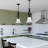 Leanna 1-Light Frosted Glass Bell Pendant-1619452805