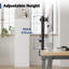 Adriany Borough Wharf Single Screen Desktop Mount