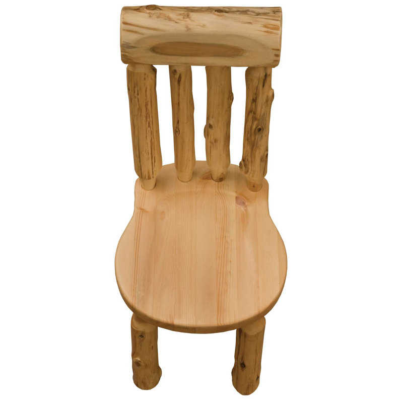 Fireside Lodge 18'' H Solid Wood Side Chair, Vintage