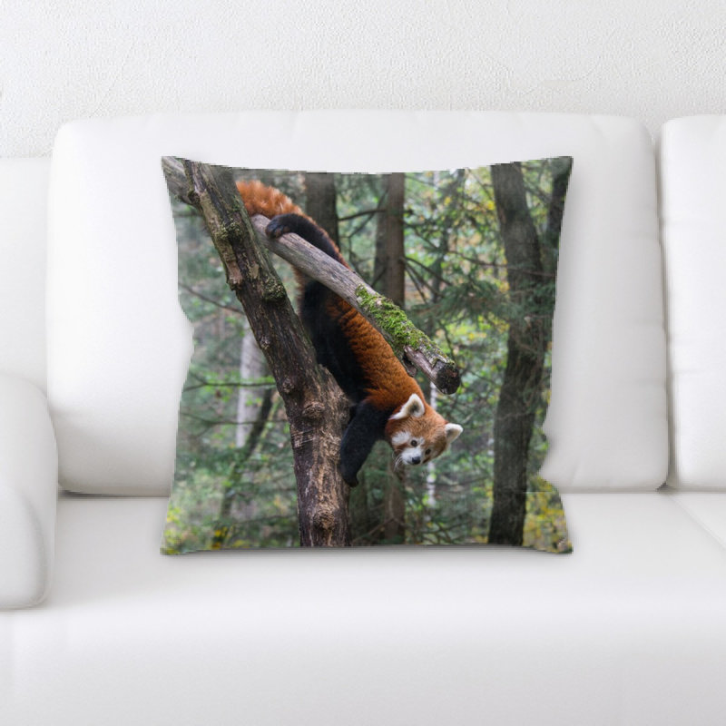 Microsuede Throw Pillow