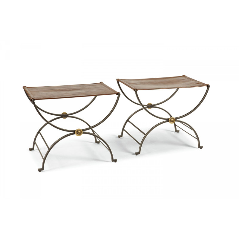 Monarch Leather Bench