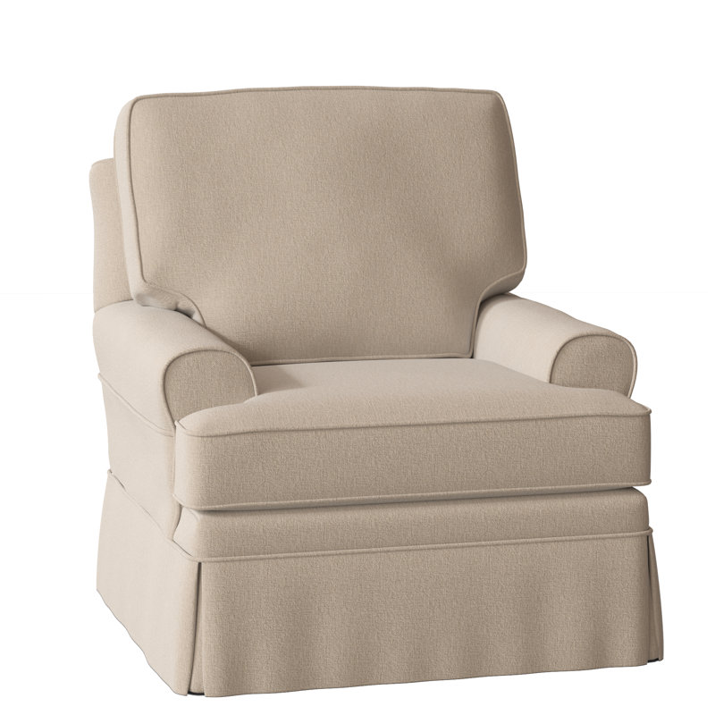 Belmont Armchair, Eggshell Crypton Performance; 0884-93