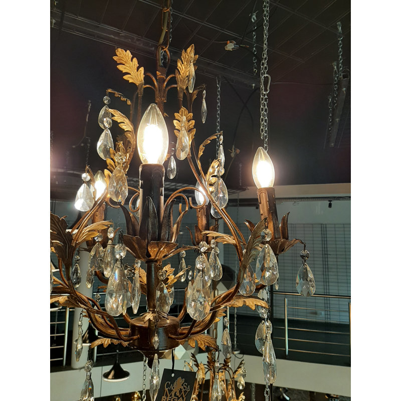 Aiken 6 - Light Candle Style Chandelier