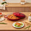 Living And Home Cast Iron Round Dutch Oven-123286308-123286306