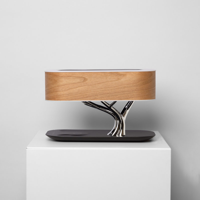 3-in-1 Lamp with Bluetooth Speaker and Wireless Charger