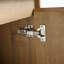 Meuble-lavabo double autoportant avec plateau en céramique 47,6 po Cootes