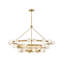 Selene 36 - Light Wagon Wheel Chandelier