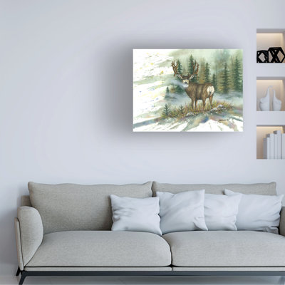 Dave Bartholet Muley Back Glance Canvas Art