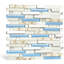 Glass/Seashell Linear Mosaic Wall Tile