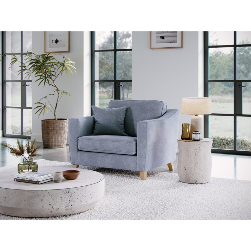 Stoystown Upholstered Armchair, Blue