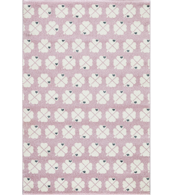 Kleeblatt Rectangle 120 cm x 180 cm Floral Area Rug