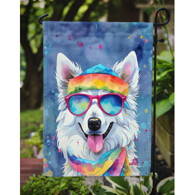 Drapeau de jardin Hippie Dawg