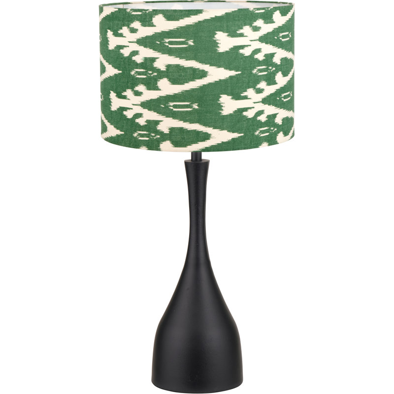 Metal Table Lamp, Green