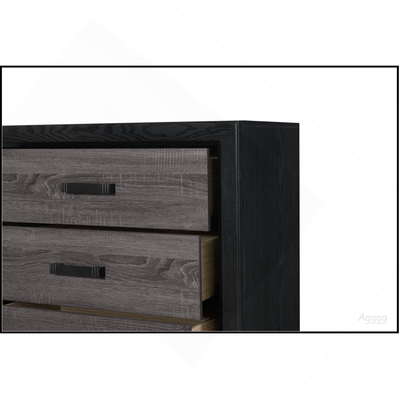 SOLUTO GREY AND BLACK CHEST