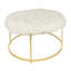 Paris 36" Wide Round Standard Ottoman