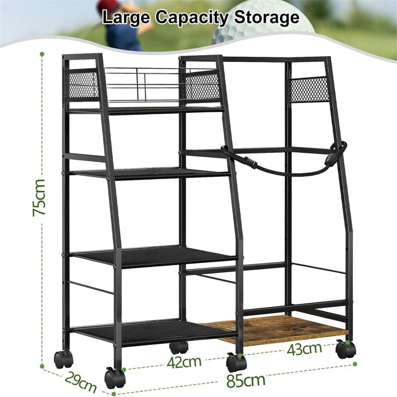 Freestanding Sports Rack